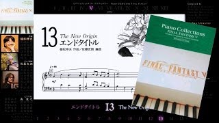 Scrolling Sheet Piano Collections Final Fantasy V Full Album [upl. by Harold]