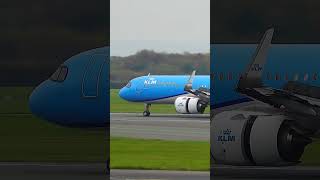 STUNNING KLM Airbus A321 Neo Landing ✈️💙 [upl. by Cassandra]