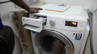 Instruction to Operate Electrolux Washing Machine Cameron Part 2 [upl. by Dorothee]