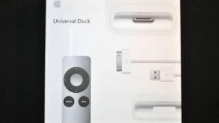 Apple Universal Dock for iPhone and iPod 2010 Revision Unboxing and Review [upl. by Kaye]