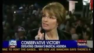 Palin Says Obama Nuclear Strategy Like a Kid Saying quotPunch Me in the Facequot [upl. by Yvehc]