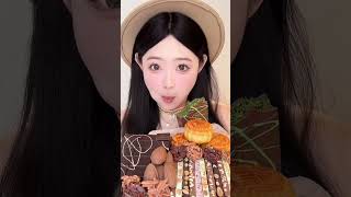 Eating chocolate Asmr shrotsmukbang asmr rion100k [upl. by Iggie828]