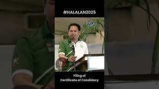 FILING OF CANDIDACY FOR HALALAN 2025 [upl. by Elehcar]