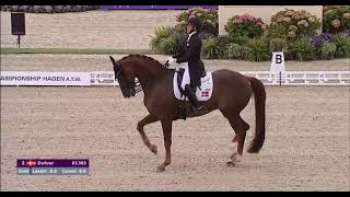 Dreaming a dream by DressageampMusic  Cathrine LaudrupDufour amp Bohemian  GP Dressage Freestyle [upl. by Wilkinson]