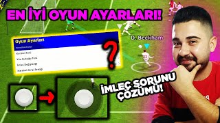 EN İYİ OYUN AYARLARI İMLEÇ SORUNU ÇÖZÜMÜ EFOOTBALL 2022 MOBILE [upl. by Yoshiko]