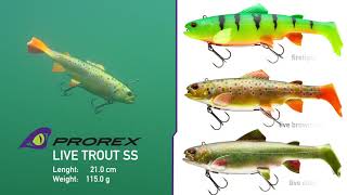 DAIWA PROREX  LIVE TROUT slowsinking [upl. by Atinad]