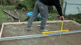 Learn how to pour a concrete slab  DIY with MARSHALLTOWN [upl. by Wieche]