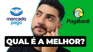 MERCADO PAGO ou PAGBANK qual é a melhor conta digital [upl. by Atinav]