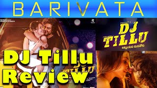 DJ Tillu Movie Review  Atluntadi Manatoni  Pulp  Siddu Jonnalagadda  Neha Shetty  Barivata [upl. by Montford]