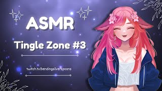 ASMRTingle Zone Ep 3 ASMR for Sleep Study Relax Comfort BendingSilverSpoons [upl. by Llerref]