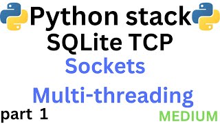 python socket and multithreading for concurrent connections [upl. by Anilegnave]