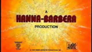 HannaBarbera Swirling Star 1979 with Time Warner Byline [upl. by Stronski154]