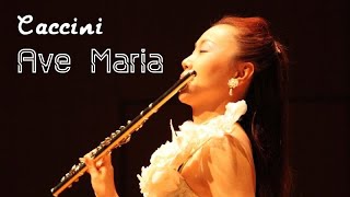 Ave Maria Caccini MISAO FLUTE 波戸崎操 カッチーニ アヴェマリア CD色彩集 vol6 めぐり逢うために 収録 [upl. by Hgeilhsa]