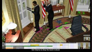 Dubya Truble  Creating a movie in Moviestorm from start to finishwmv [upl. by Alekram]