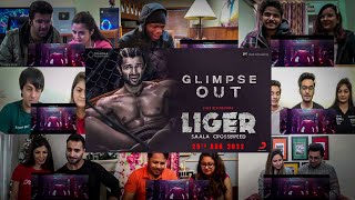 Glimpse of LIGER Crazy Reaction Mashup  Vijay Deverakonda Ananya Panday  Puri Jagannadh [upl. by Belamy]