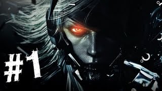 Metal Gear Rising Revengeance Gameplay Walkthrough Part 1  Guard Duty  Mission 1 [upl. by Noyrb]