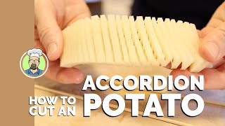 Accordion Potato Prep [upl. by Dranyl984]