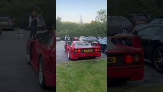 F40 Ferrari start up [upl. by Heymann542]