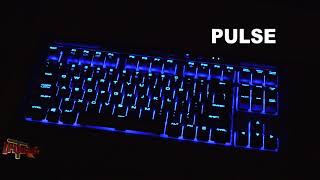 Corsair K63 Keyboard Lighting Effects [upl. by Athalee178]