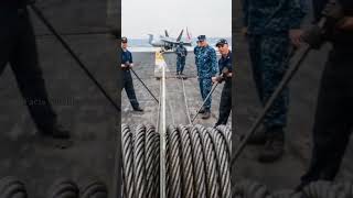 How Does Jet Land On An Aircraft Carrier [upl. by Ijat433]