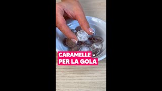 Caramelle miele e zenzero per il MAL DI GOLA pronte in POCHI MINUTI saranno un vero toccasana [upl. by Cacka]