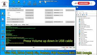 Vivo y902019 1908 Pin Pattern FRP Remove With CM2 Dongle [upl. by Charin539]