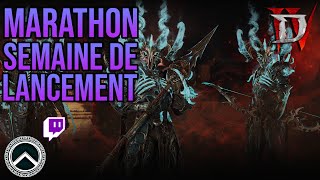 MARATHON  LANCEMENT VESSEL OF HATRED ★ DIABLO 4 [upl. by Ssenav229]