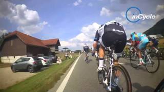 inCycle video Inside the sprint finish on stage 5 of the Tour de Suisse [upl. by Nagy]