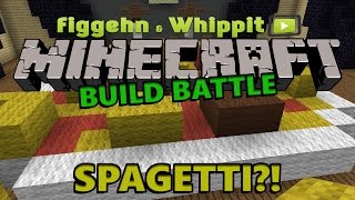 Minecraft Minigames på Hypixel med figgwhipp  Bygga spagetti [upl. by Ashby621]