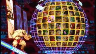 Marvel Vs Capcom 2 All characters select screen [upl. by Signe]