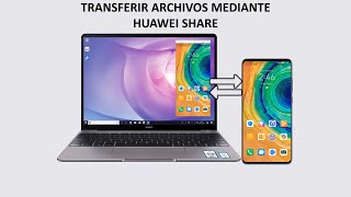 Transferir archivos entre celular Huawei y WindowsMac por WiFi  Huawei Share  Smartphone [upl. by Marcelline]