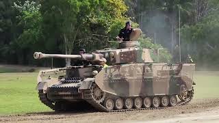 Panzer 4 Ausf D G and J Ausarmour fest 2022 [upl. by Asilehs]