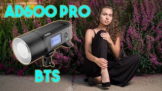 When I choose the Godox AD600 Pro Flash Photography BTS [upl. by Latsyrc]