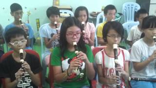 Elizabethan Serenade by SJKC Kung Man Recorder Ensemble [upl. by Ahsiemac]