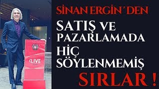 SATIŞ ve PAZARLAMADA HİÇ SÖYLENMEMİŞ SIRLAR [upl. by Llerot]