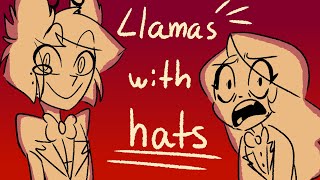 Llamas with hats  Hazbin Hotel animatic [upl. by Savina391]