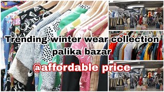 Palika bazar winter collection  affordable prices  Latest winter wear  Ola s1 pro first ride [upl. by Tollman]