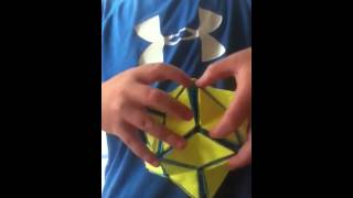 My origami transforming spike ball [upl. by Alyekahs585]