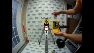 New CSTBerger LMH C Series Automatic Leveling Rotary Laser Setup [upl. by Ellenoj]