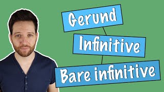 GERUND or INFINITIVE or BARE INFINITIVE en inglés al inicio · Explicación en español [upl. by Anaed]