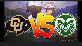 The Epic Showdown 2OT Colorado vs Colorado State LIVE [upl. by Eart]