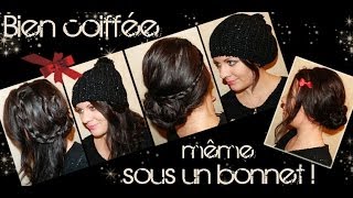 ➳ 3 Coiffures à porter AVEC ou SANS BONNET  LA Hairstyle Inspiration [upl. by Laeahcim757]