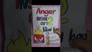 Anger blind bag ❤️😡😤😠 howtomakeblindbag blindbagpaper blindbagunboxing unboxing diy craft [upl. by Frohne]