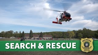 Michigan Conservation Officer Search and Rescue Training [upl. by Spain]