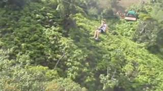 Kauai Ziplines  Princeville Ranch Adventures Zip N Dip [upl. by Madelyn]