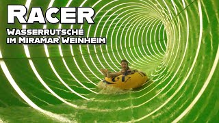 Miramar Weinheim  Racer  Wasserrutsche [upl. by Mines843]