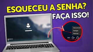 Como RECUPERAR A SENHA do Windows 1110 SEM PROGRAMAS Guia Super Fácil [upl. by Lalage]