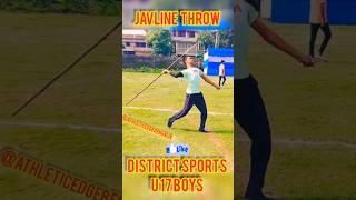 District javelin throw javelinthrowing shorts trending youtubeshorts viralvideo [upl. by Enrika]