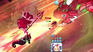 Crimson Coral Cookie vs Pitaya Dragon Cookie  Cookie Run Kingdom [upl. by Selin]