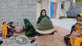 The Art of Cracking Wild Pistachios in Traditional Style [upl. by Denie]